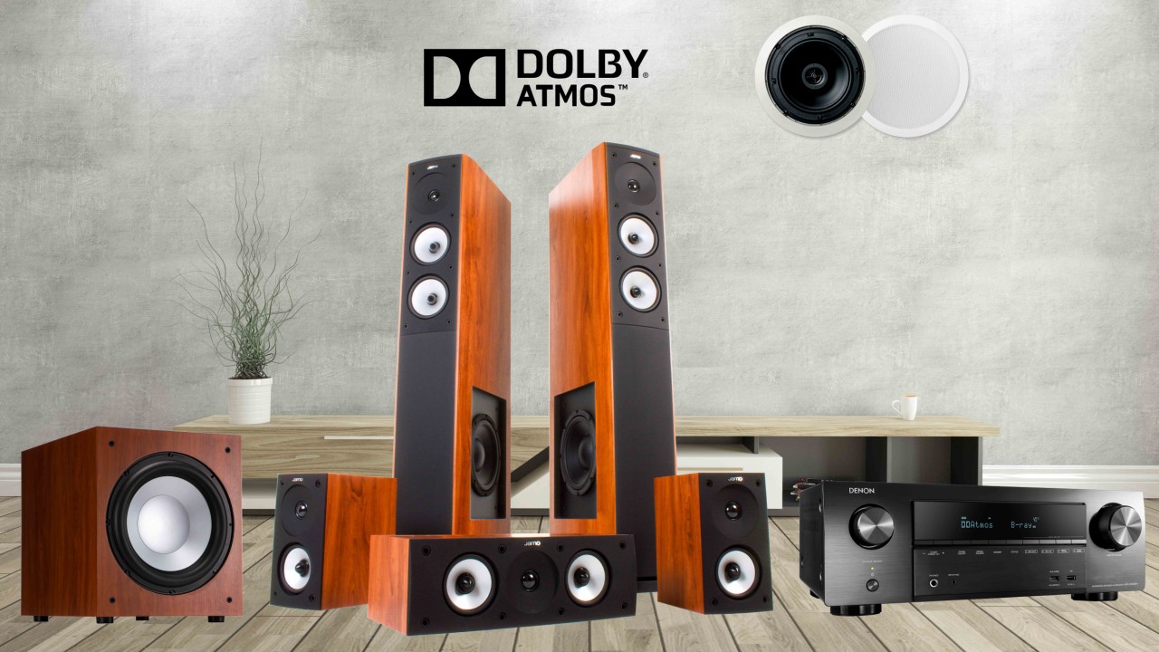 Dàn âm thanh nghe nhạc-xem phim 4K Dolby Atmos 40 triệu