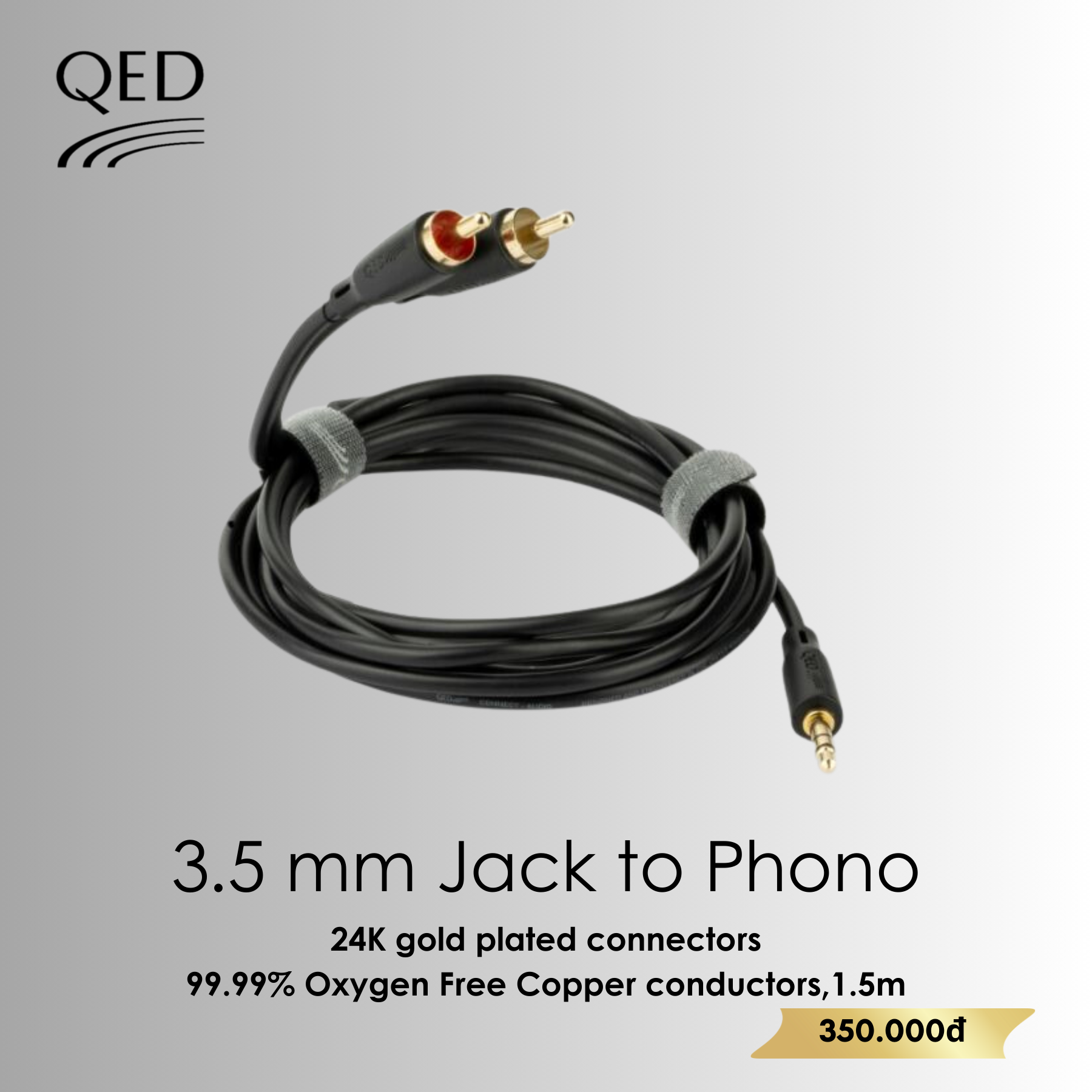 3.5 mm Jack to Phono